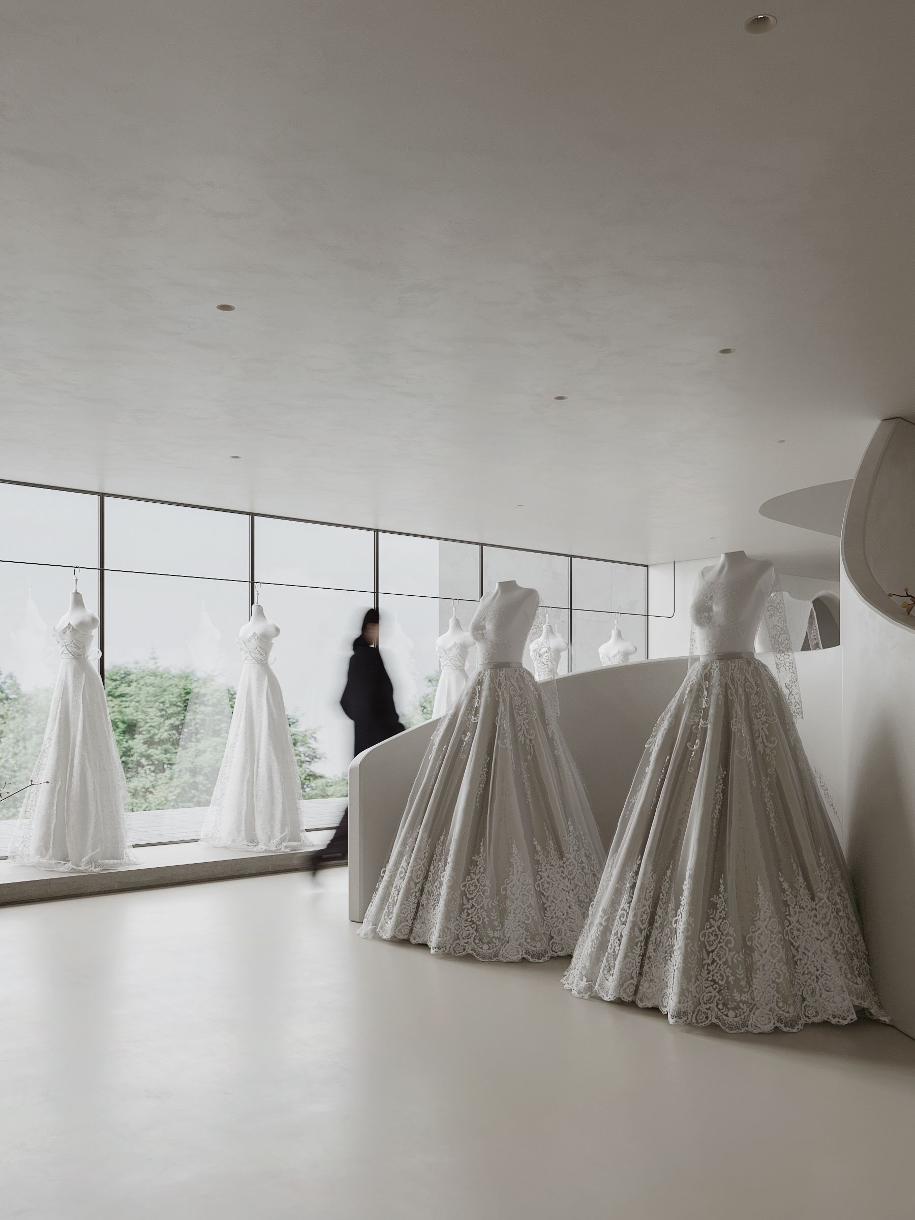 Daylit dress display gallery